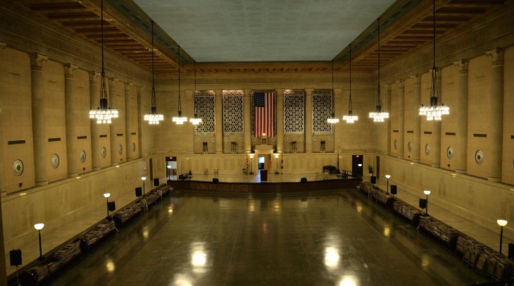 Inside the War Memorial